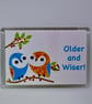 OWLS FRIDGE MAGNET