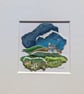 Stormy Clouds Cottage - Miniature collage. Mounted - Image 7
