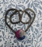 Magenta, Blue and Grey pendant - Image 2