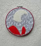 Who Are You? - Diane Evans Twin Peaks Themed Embroidery Hoop - Image 2