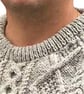 Made To Order, Hand Knitted Aran Sweater In Your Choice Of Colour And Size - Image 5