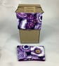 Geode cup cosy, Crystal cup cozy, Mug sleeve, 2 options, Handmade - Image 8