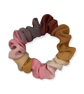 Painted silk hair elastic.