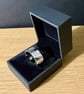 "Kingmaker" - Heavy Sterling Silver Ring - 15g - Made To Any Size - 10mm x 2.5mm - Image 3