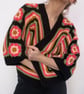 Boho  Folk Crochet Cardigan  - Image 5