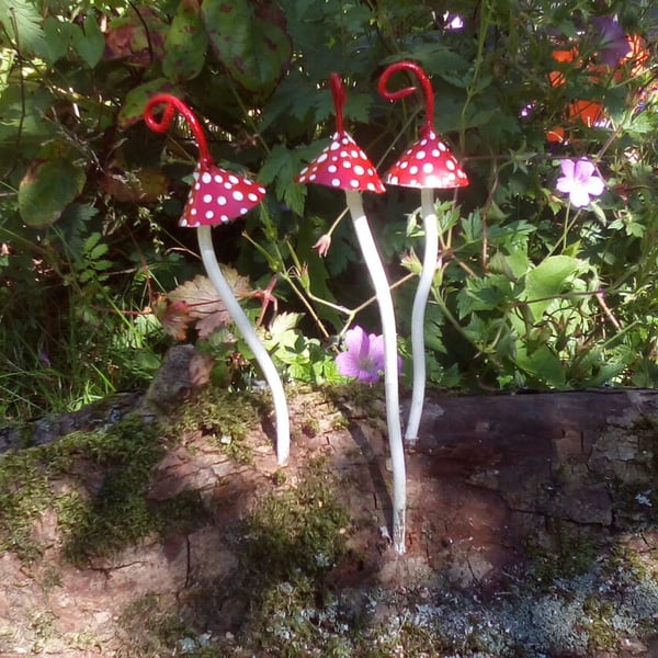 Fairy Toadstools set of 3