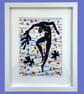 Handmade Fused Glass 'The Dancer' Picture