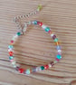 Handmade beaded bracelet. - Image 1
