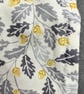 Lavender and hop sleep-aid bag - oak leaves and acorns - calming handmade gift - Image 4