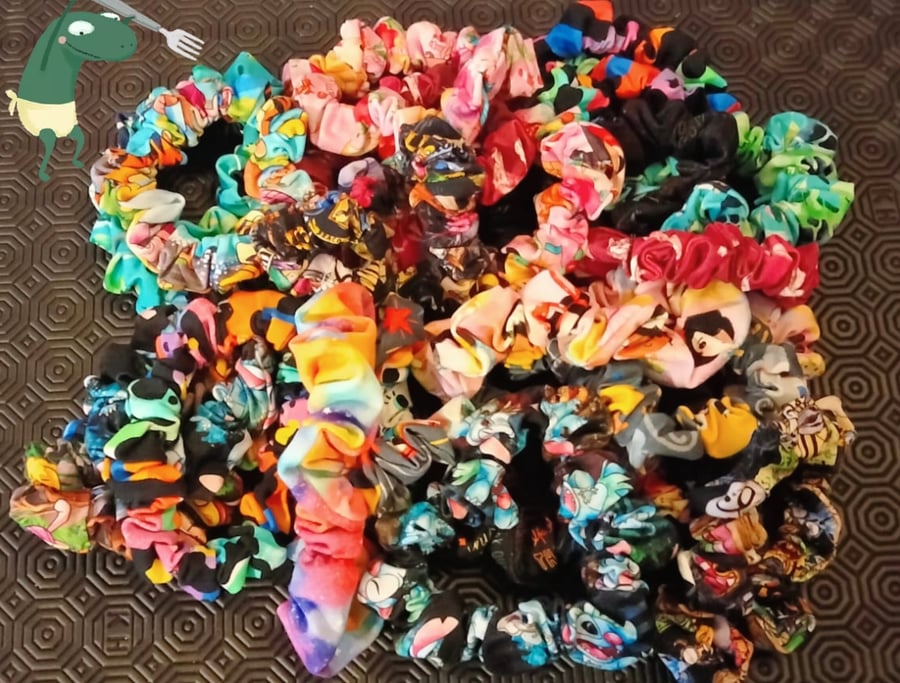 Extra Large Scrunchies Pack of 5 (random assortment)