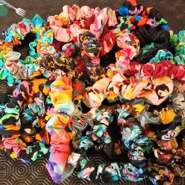 Extra Large Scrunchies Pack of 5 (random assortment)