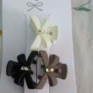 3 pack of mini claw clips 