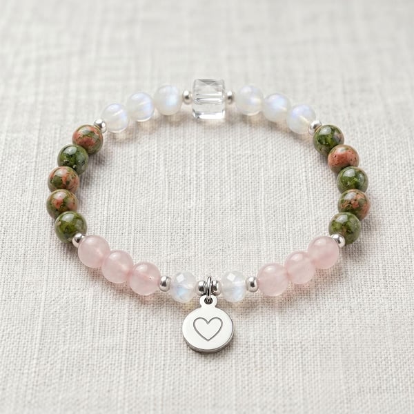 Pregnancy Crystal Bracelet, Mum to Be, Personalised Engraved Gift