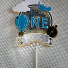 3D shaker Cake topper