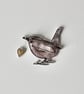 'Jenny Wren' -  Handmade Brooch - Image 6
