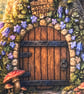 Birthday Card Fairy Door Greeting Card, Magical Fairy - Image 3