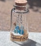 Pretty Pastel Light Catching Earrings in a Bottle - Image 4