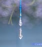 Suncatcher pointy prism window decoration handmade sparkly - Image 1