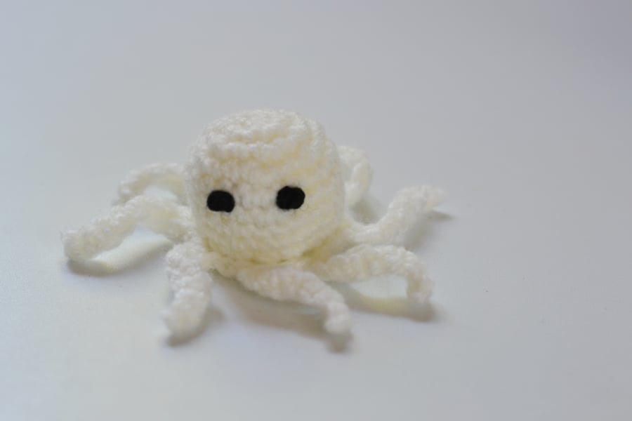 Cream Octopus Cats Catnip Cat Toy