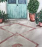 Spanish Courtyard - Print - Image 10