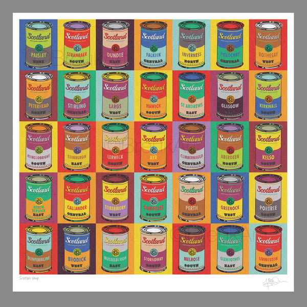 Scottish Soup. Large Giclee