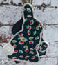 Pair of Hanging Decorations One Liberty Fabric and One Denim Fabric  - Image 2