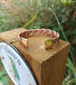 Handmade Pure Copper Braided Bangle – 7th Anniversary Gift - Handcrafted in Corn - Image 7