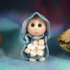 Tiny Blossom Gnome 'Flick' OOAK Sculpt by Ann Galvin