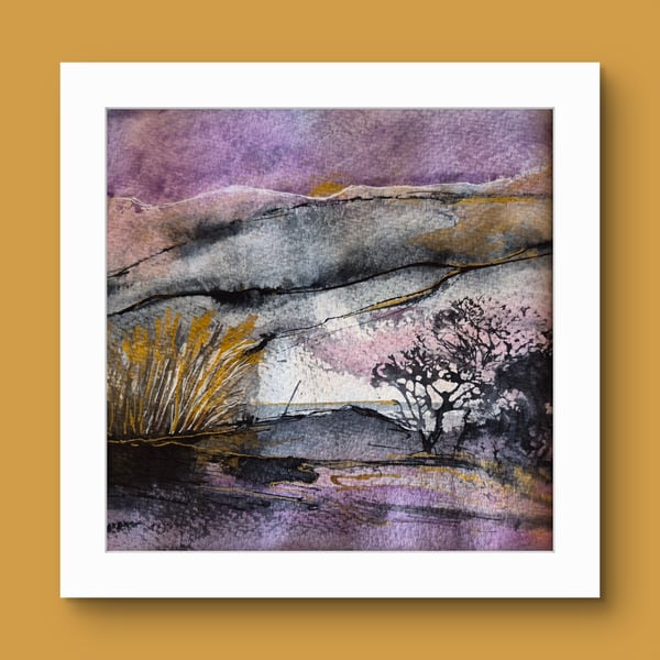 "Whispers across the moors"  original art