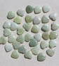 6 Green Jade Solid Gemstone Polished Hearts - 20mm - Chakra Crafting - Image 7