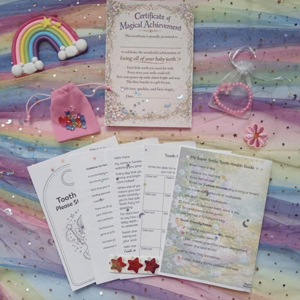 Tooth Fairy Kit - Celebrate from the first baby tooth lost to the last