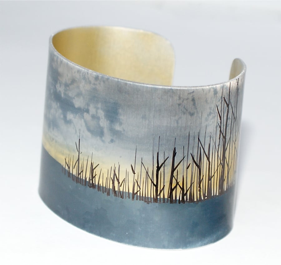 Edge of the woods cuff 