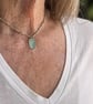 Delicate Seaglass necklace in coastal colours Ref R19 - Image 1