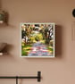 Southwell Trail, oil painting, canvas print - Image 2