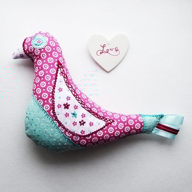 Bird cushion - Fleur 