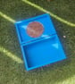 Hand-Painted Rainbow UFO Design Cosmic Keepsake Box with Mirror - Unique Gift  - Image 5