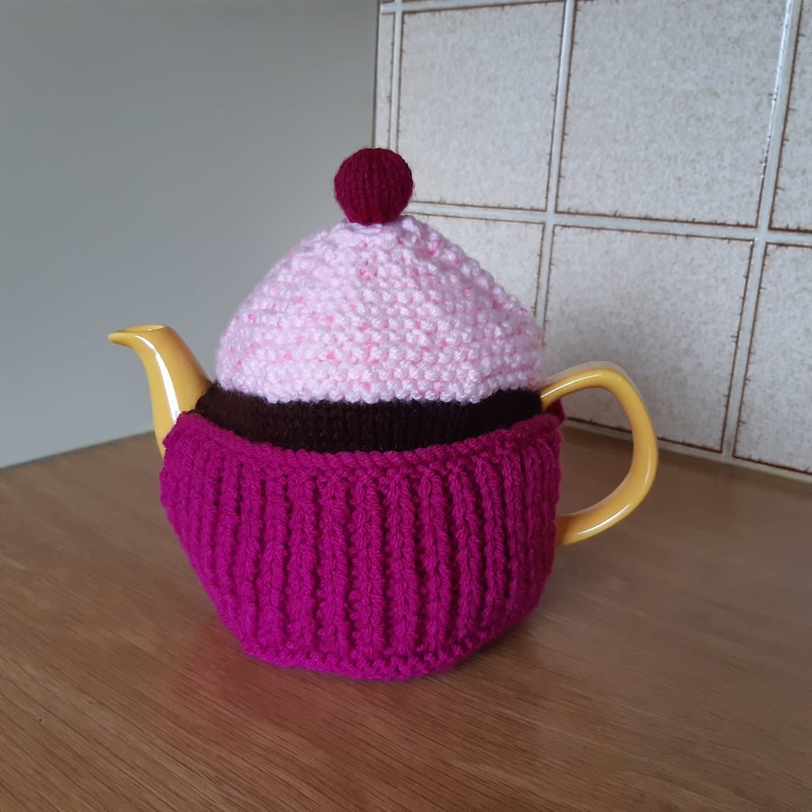 Chocolate Cupcake Tea Cosy Ready For Any Party