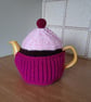 Chocolate Cupcake Tea Cosy Ready For Any Party - Image 1