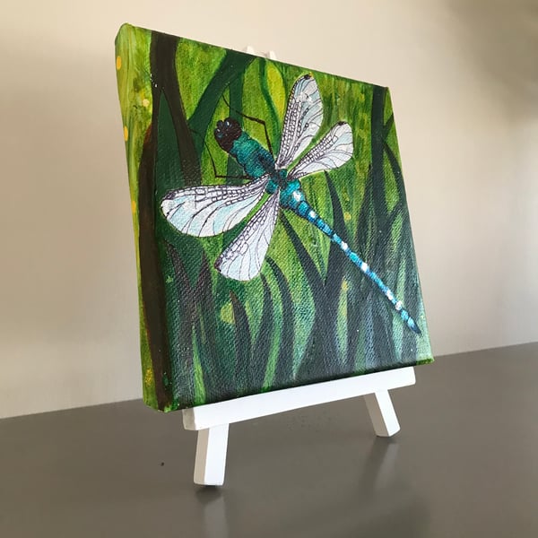 Dragonfly original painting 