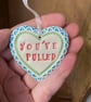 Small Ceramic heart decoration You’ve pulled - Image 2