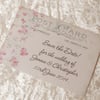 10 Save the Date Cards Shabby Chic Vintage Postcard Ref 206