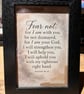 Bible Verse Frame - fear not