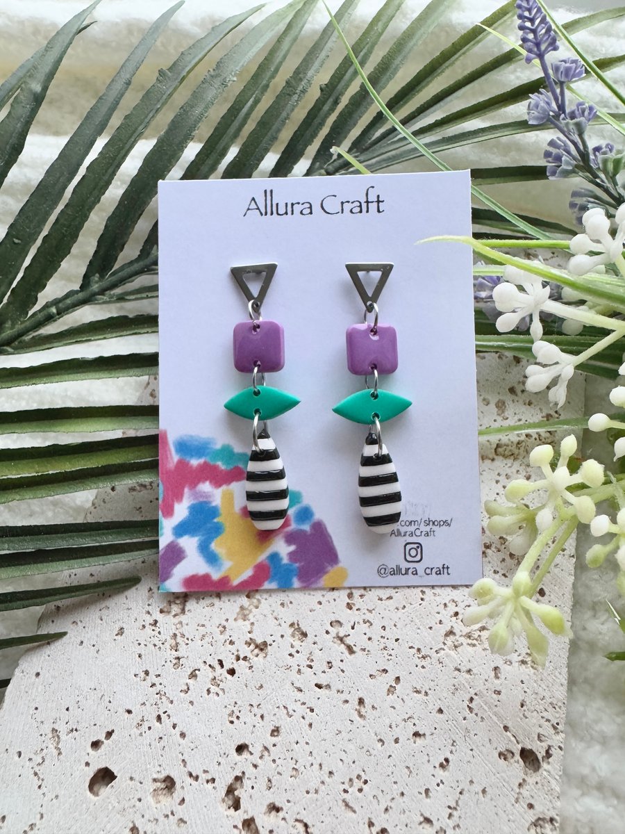 Funky Drop Earrings