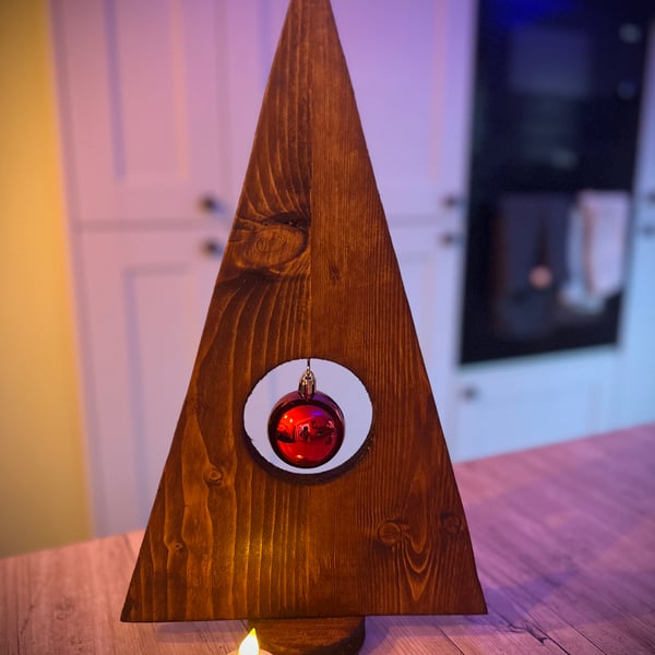 Single Bauble Christmas Tree