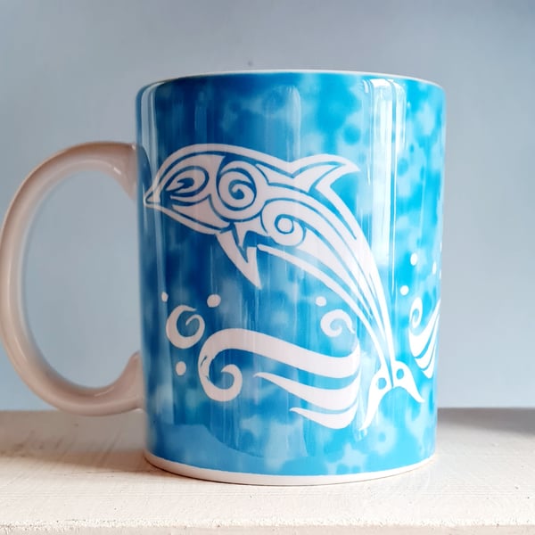 Ceramic Dolphin Mug