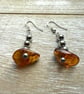 Drop Earrings - Amber Drift  - Image 1