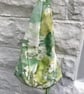 Green Cotton Peg Bag, Trees Canvas Fabric Lined Wigwam Peg Storage Bag - Image 3