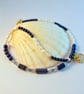 Lapis Lazuli, FW Pearl & Crystal Necklace, Birthday, Anniversary, Gifts For Her - Image 1