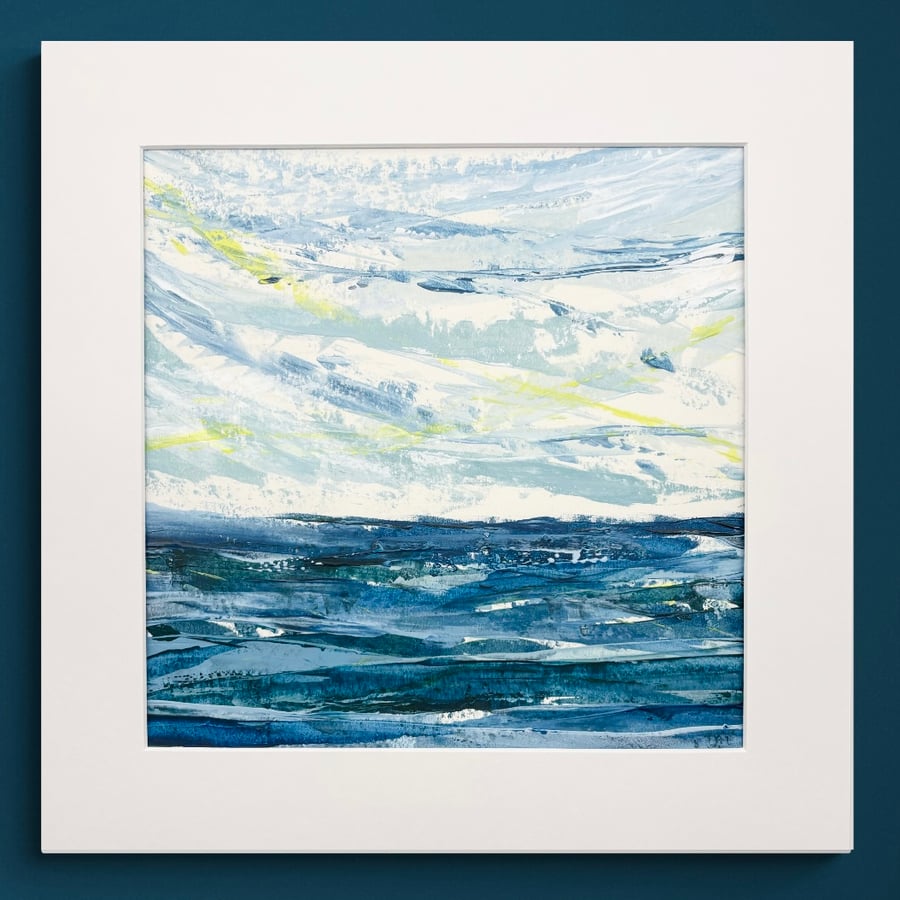 Perfectly Imperfect Original Seascape Painting - Sample 40