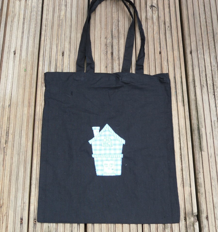 Black & Blue House Bag